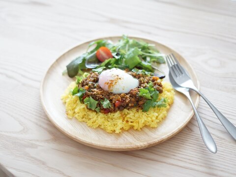 野菜たっぷり！キーマカレー